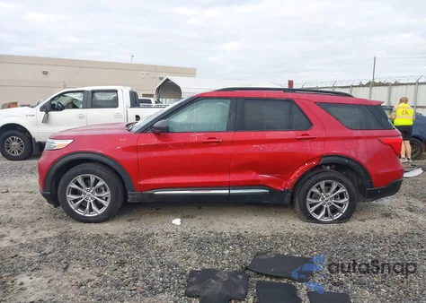 2023 Ford Explorer Xlt из США, поврежденный, VIN 1FMSK7DH1PGB33925